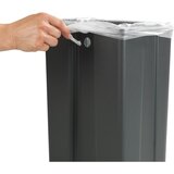 Wenko 54903100 - Koš za kačenje na vrata 26x36,5 cm siva/srebrna | Eponuda.com