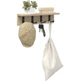 Vješalica za kapute na zidu Sonoma hrast 40 x 10,5 x 10,5 cm | shoptok.hr