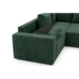 P & B SEDEŽNA GARNITURA, rebrasti žamet zelena | Shoptok.si