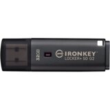 Kingston Technology IronKey Locker+ 50 G2 USB izbrisivi memorijski pogon 32 GB USB Tip-A 3.2 Gen 1 (3.1 Gen 1) Crno | shoptok.hr