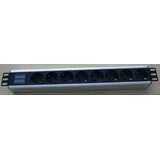 Netiks 230V razvodni PDU panel 19" 1U sa 8 utičnih mesta, voltmetrom PDU-8SAV-1U Cene