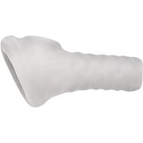 PerfectFIT Breeder - odprt ovoj za penis (10 cm) - mlečno bela Cene