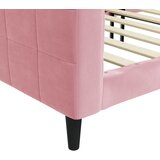  Dnevni krevet ružičasti 80 x 200 cm baršunasti | Eponuda.com