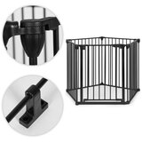 ECO TOYS zaštitna ograda 60-300 cm, Black | shoptok.hr