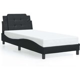  Okvir kreveta s LED-om bez madraca Zadar crni 100x203 cm - Crna 100 x 203 cm | shoptok.hr