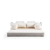 sofa za 2 sedišta via con white