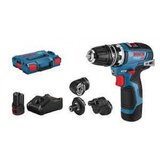 Bosch Akumulatorska bušilica/odvrtač GSR 12V-35 FC Solo sa 4 Flexi Click nastavka i koferom | Eponuda.com