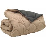 Zimska pokrivača Antracit i taupe 240 x 260 cm Mikrovlakna | Eponuda.com