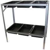 Nature Stol za sađenje 77 x 40 x 77 cm Galvanizirani čelik Cijene