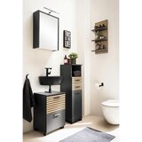Stylife Srednje Visoka Omara Katta, Antracit, Barva Hrasta | Shoptok.si