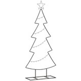 vidaXL Kovinsko božično drevesce z stojalom Črna 125 cm Jeklo, (5000068106) | Shoptok.si