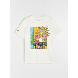 Sinsay Pamučna majica s printom The Simpsons | shoptok.hr