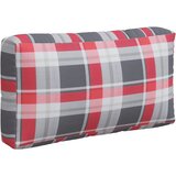  Jastuci od paleta 3 kom. Crvene karirane tkanine | shoptok.hr