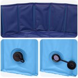  Zložljiv bazen za pse Modra 80 x 80 x 20 cm PVC, (5000207873) | Shoptok.si