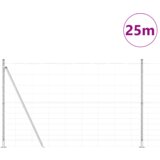 vidaXL Ograda za polja 1,5x25 m cinkovani čelik | shoptok.hr