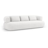 Micadoni Sofa od bouclé tkanine boje slonovače 226 cm Jenny – Cijene