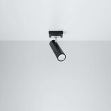  Stropna svetilka DIREZIONE 1 črna, (21626895) | Shoptok.si