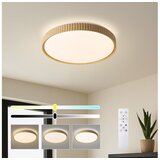  Brilagi-LED Prigušiva stropna svetiljka CORVO LED/72W/230V 3000-6000K dekor drveta prečnik 50 cm + daljinski upravljač | Eponuda.com