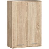 AKORD Fin Viseča Kopalniška Omarica, 2 Vrata, Hrast Sonoma, (5000332619) | Shoptok.si