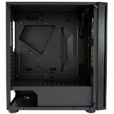 LC Power Ohišje LC-Power Interlayer X 800B ATX (LC-800B-ON), midiATX, igralno, RGB, okno, črno | Shoptok.si