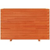  Vrtna sadilica voštano smeđe boje 110x40x72 cm od borovine | Eponuda.com
