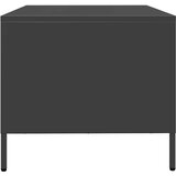  Stolić za kavu crni 101,5x50x43,5 cm od hladno valjanog čelika | shoptok.hr