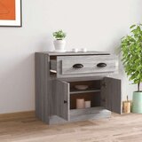  Komoda siva sonome 70x35,5x67,5 cm konstruirano drvo | shoptok.hr