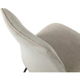 CARRYHOME stol, kovina, tekstil krem barve | Shoptok.si