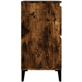 Komode 3 kom boja dimljenog hrasta 60x35x70cm konstruirano drvo | shoptok.hr