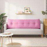  Jastuk za leđa Ružičasta 160 x 24 x 50 cm tkanina | shoptok.hr