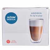 Altom design Termo Čaše za Kavu i Pića Andrea 450 ml - Set od 2 Čaše | shoptok.hr