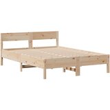  Okvir kreveta bez madraca 140 x 190 cm od masivne borovine | shoptok.hr