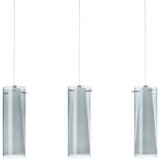 Eglo pinto nero 3, e27, 3x60w, n-mat/crna-trasp./bela | Eponuda.com