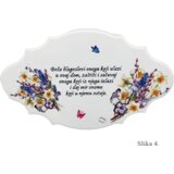  Unikatna lesena slika z napisom Blagoslov doma | Shoptok.si