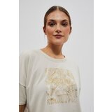 Moodo WOMEN'S SWEATSHIRT L-BL-4005 LBEIGE | shoptok.hr