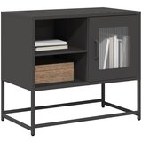 vidaXL TV omarica črna 68x39x60,5 cm jeklo | Shoptok.si