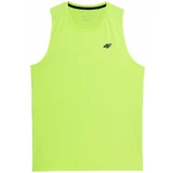 4f Tehnička sportska majica neonsko zelena / crna