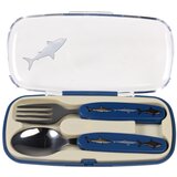 REX International Moder otroški jedilni pribor 2 ks iz nerjavečega jekla Sharks – | Shoptok.si