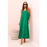 Kesi Włoski Long dress with straps green | shoptok.hr
