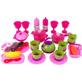  Veliki set kuhinjskog pribora u torbi - 31 element - rozi | shoptok.hr