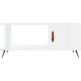  Stolić za kavu bijeli 90 x 50 x 40 cm od konstruiranog drva | shoptok.hr