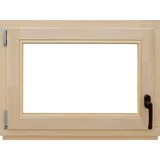 Brez Okno Optimum (800 x 600 mm, leseno, levo, brez kljuke)