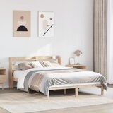 Furnova Posteljni okvir brez vzmetnice 140x190 cm trdna borovina, (21941180) Cene