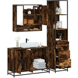 vidaXL 3-dijelni set kupaonskog namještaja boja hrasta drveni | shoptok.hr