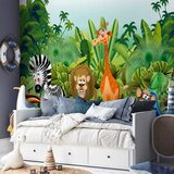  Foto tapeta - Jungle Animals 343x256 Samoljepljiva | shoptok.hr