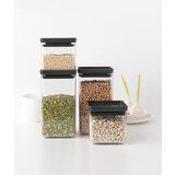 Brabantia 4x1 TASTY+ Square Canister dark grey | shoptok.hr