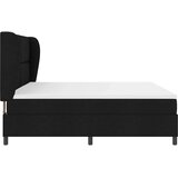  s opruga kutije s uzglavljem Crna 200 x 200 cm tkanina | shoptok.hr