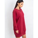 BASIC Feel Good Dress-RV-TU-5184.93P-burgundy | Shoptok.si