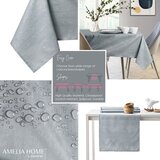 AmeliaHome Ovalni stolnjak Vesta 140x350 cm, siva Slike