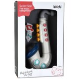  Saksofon za djecu - interaktivni glazbeni instrument - sivi | Shoptok.si